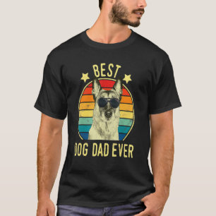 T-shirt Meilleur Chien Papa Jamais Belge Malinois Père D