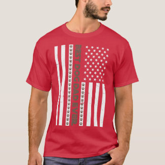 T-shirt Meilleur Chien Papa Jamais Chien