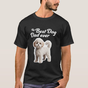 T-shirt Meilleur Chien Papa Jamais - Maltipoo