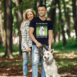T-shirt Meilleur Chien Papa Jamais Personnalisé Animal Pho