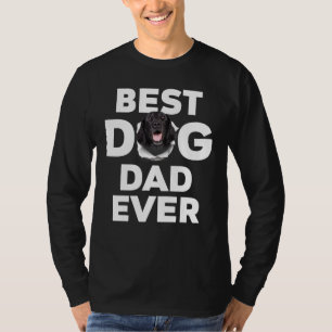 T-shirt Meilleur Chien Papa Jamais Plat Retriever