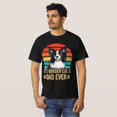 T-shirt Meilleur Chien Papa Jamais Pour Aimer Chien (Devant entier)
