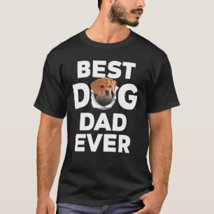 T-shirt Meilleur Chien Papa Jamais Puggle