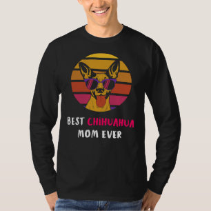 T-shirt Meilleur Chihuahua Maman jamais équipé Scoop