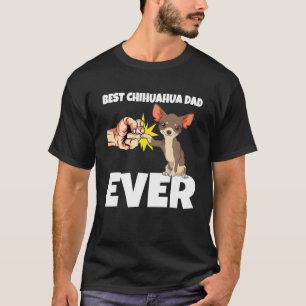 T-shirt Meilleur Chihuahua Papa Jamais Drôle Chihuahua Chi