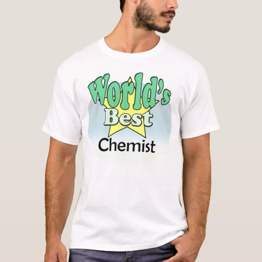 T-shirt Meilleur chimiste du monde (Devant)