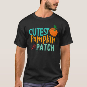 T-shirt MEILLEUR CITROUILLE DANS LE PATCH Automne Saison T