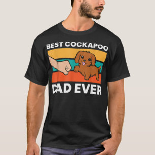 T-shirt Meilleur Cockapoo Papa Jamais Pet Cockapoo Chien 