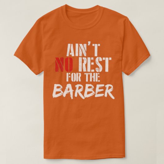 T-shirt Meilleur coiffeur Worldx27s (Design devant)