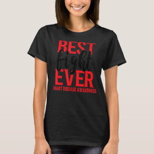 T-shirt Meilleur combat jamais de sensibilisation aux mala
