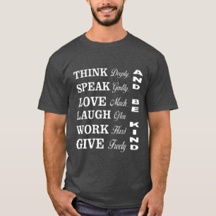 T-shirt meilleur comportement humain