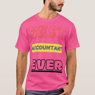 T-shirt Meilleur comptable 11 ans