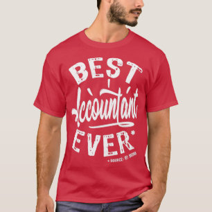 T-shirt Meilleur comptable depuis 20 ans