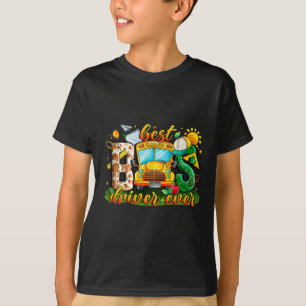 T-shirt Meilleur conducteur de bus scolaire de tous les te