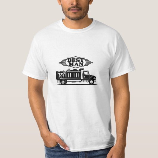 T-shirt Meilleur conducteur de camion (Devant)
