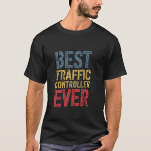 T-shirt Meilleur Contrôleur de Circulation Jamais Épouse M