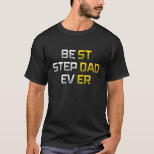 T-shirt Meilleur Cool de famille Stepdad Ever Étape Papa