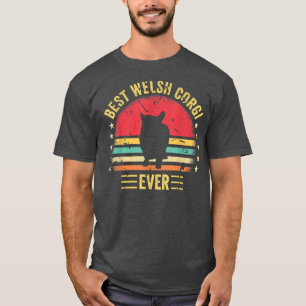T-shirt Meilleur Corgi gallois jamais rétro Funny mignon C