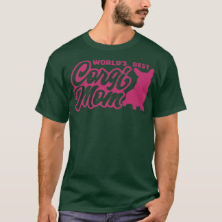 T-shirt Meilleur Corgi maman du monde, Don de la Fête des 