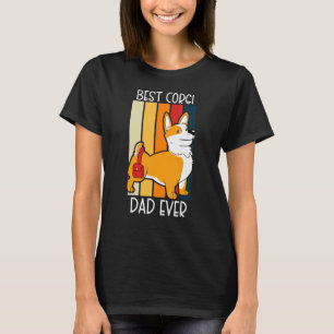 T-shirt Meilleur Corgi Papa Jamais Pembroke Welsh Corgi Pa