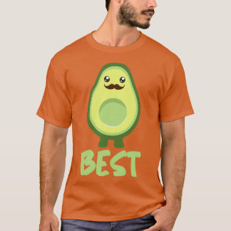T-shirt Meilleur couple Avocado Couple Meilleur demi-homme