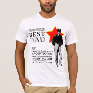 T-shirt Meilleur Cricket Papa Fête des pères Tee