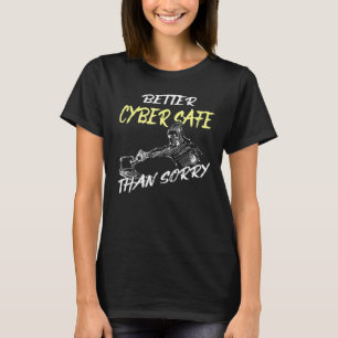 T-shirt Meilleur Cyber Sécurité Que Désolé Hacker Cyber Sé