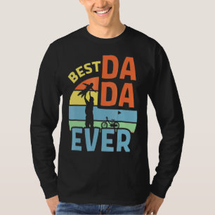 T-shirt Meilleur Dada Jamais Vintage Papa Papa Papa Papa F