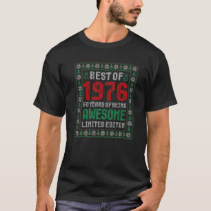 T-shirt Meilleur de 1976 46 Ans Awesome 46e Anniversaire C