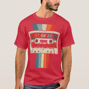 T-shirt Meilleur De 2002 Bande De Cassette 20 Cadeaux Anni