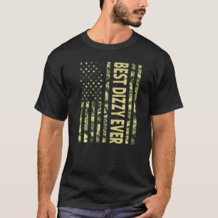 T-shirt Meilleur Dizzy jamais nous Drapeau Américain Grand