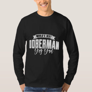 T-shirt Meilleur Doberman Chien Papa