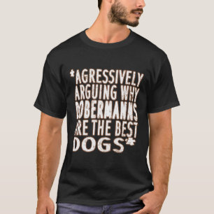 T-shirt Meilleur Doberman Mix Dog Dit Chien Fan Puppy