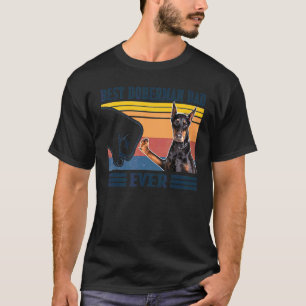T-shirt Meilleur Doberman papa jamais chien Fête des pères