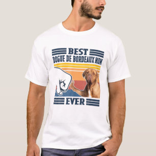 T-shirt Meilleur Dogue De Bordeaux Maman Ever Drôle Chien