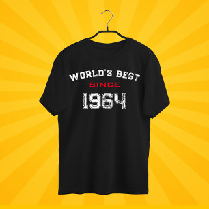 T-shirt Meilleur du monde vintage depuis 1964 60e annivers