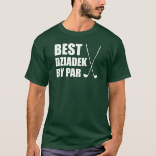 T-shirt Meilleur Dziadek par le golf de grand-papa de