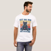 T-shirt Meilleur Écossais Terrier Maman Jamais Drôle Chien (Devant entier)