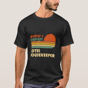 T-shirt Meilleur Employé de Ménage d'Hôtel du Monde