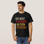 T-shirt Meilleur Enseignant PE Et Encore Mieux Papa (Devant entier)