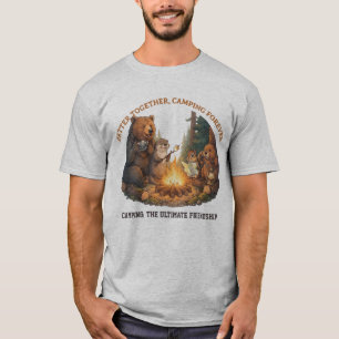 T-shirt Meilleur ensemble - Aventure au feu de camp des am