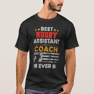 T-shirt Meilleur entraîneur adjoint de rugby Ever Coach