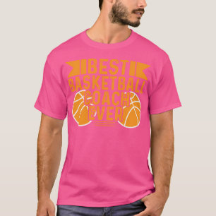 T-shirt Meilleur entraîneur de basket-ball jamais