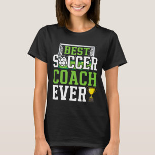 T-shirt Meilleur entraîneur de football de tous les temps,