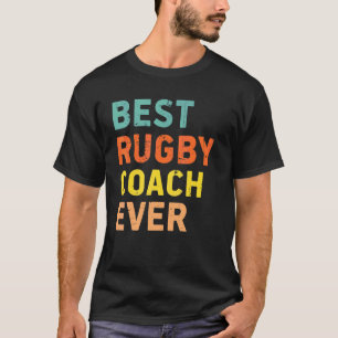 T-shirt Meilleur entraîneur de rugby de tous les temps En