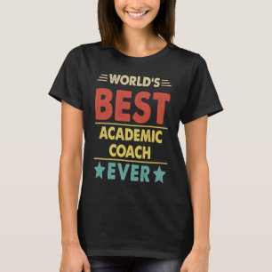 T-shirt Meilleur Entraîneur Universitaire Du Monde 2 Ever