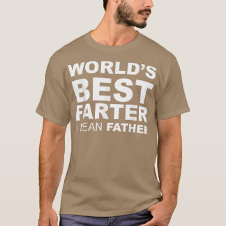 T-shirt Meilleur Farter du monde de Fêtes des pères amusan