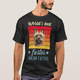 T-shirt Meilleur Farter du monde Je veux dire Père Cairn T