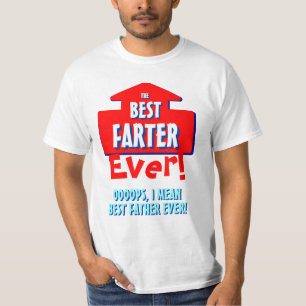 T-shirt Meilleur Farter/ Père Jamais Drôle Fête des pè