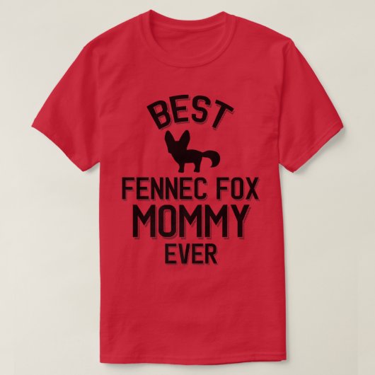 T-shirt Meilleur Fennec Fo Maman Ever Premium 326 (Design devant)